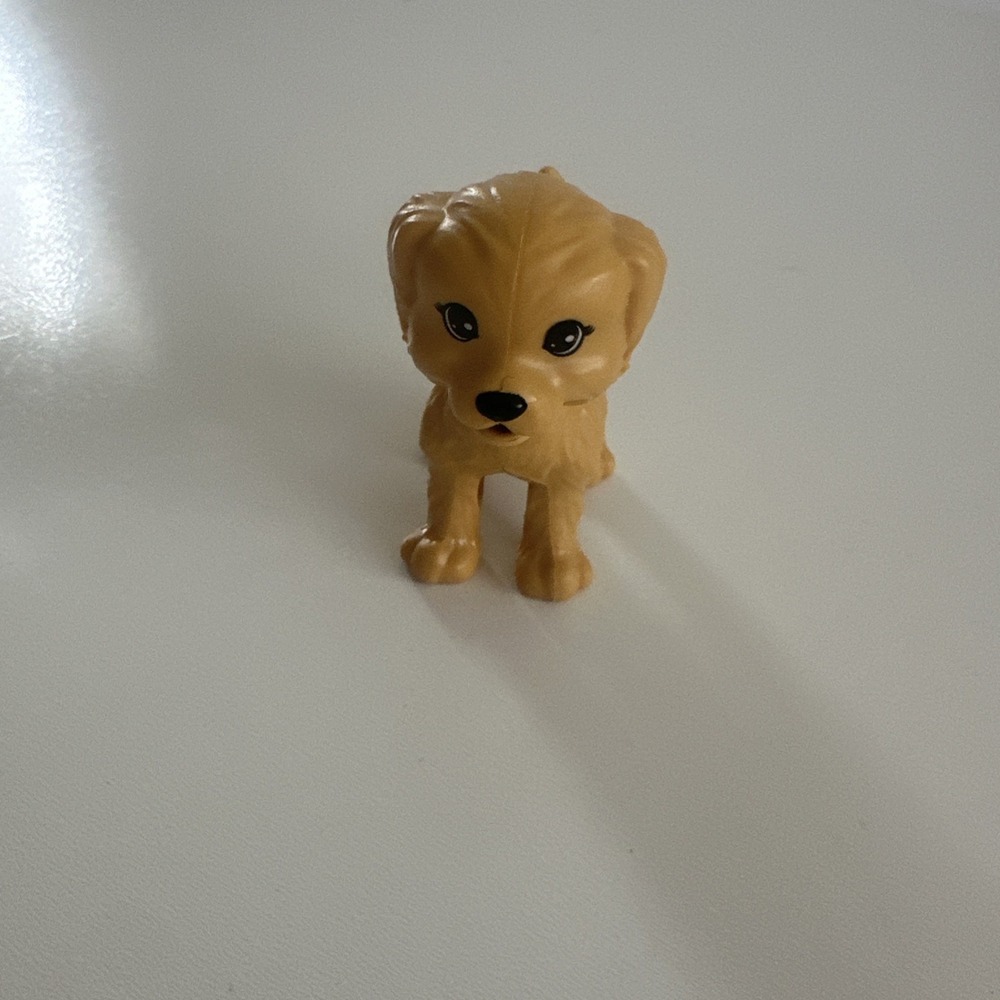 Barbie Doggy Daycare Dog Toy Figure Pooping Replacement Puppy Tan Labrador